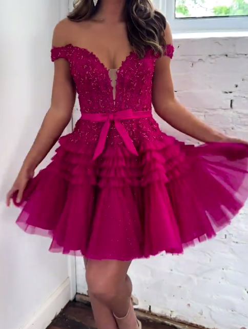 2023 Sparkly Homecoming Dress, Short Prom Dress, DTH112 DressesTailor 2023 Sparkly Homecoming Dress, Short Prom Dress, DTH112 DressesTailor