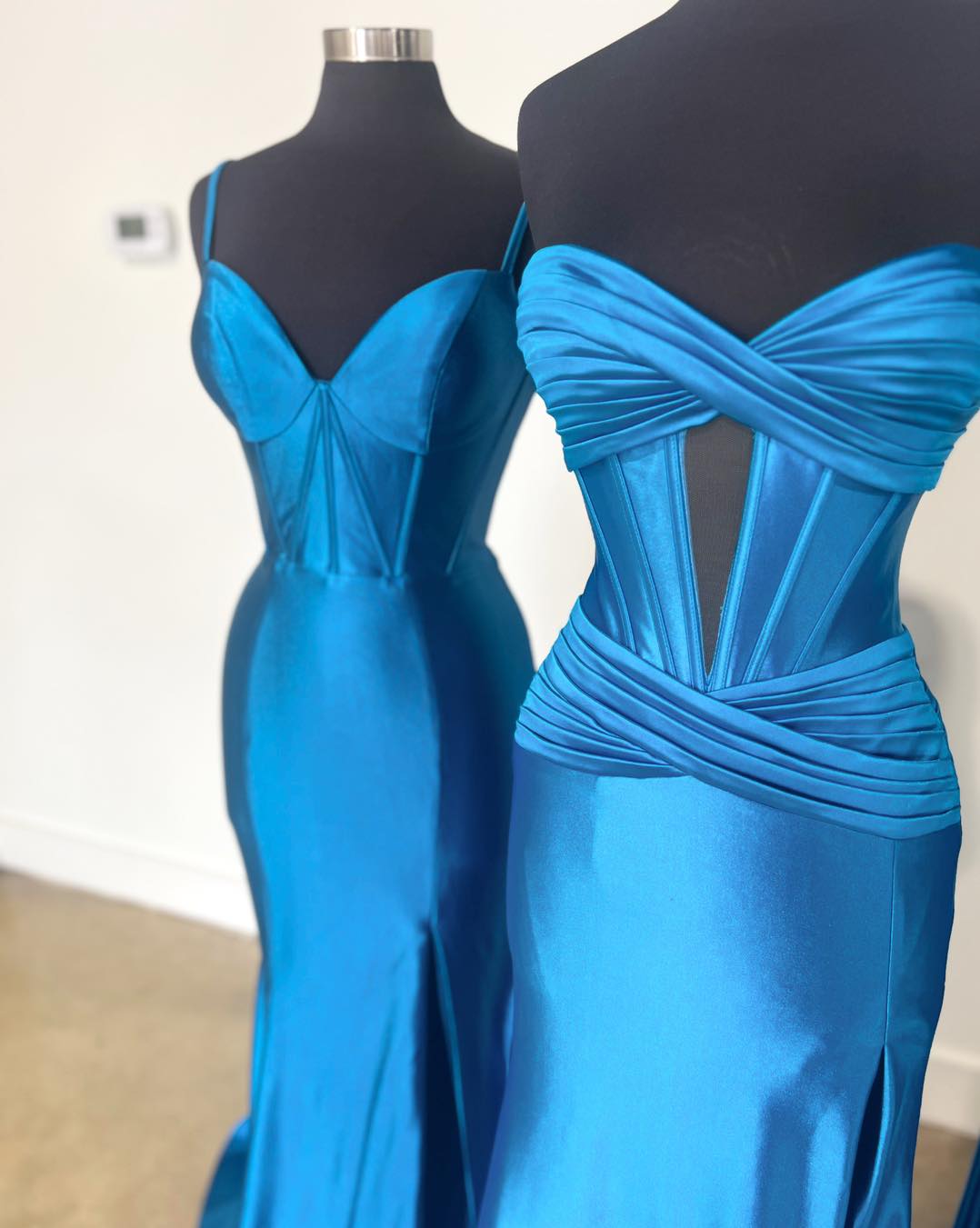 2024 New Satin Mermaid Long Prom Dress