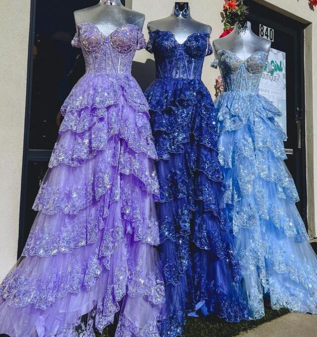 2023 Lace Long Prom Dress, Wedding Dress, DT1627