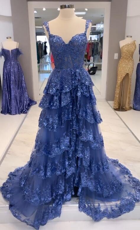 2023 Lace Long Prom Dress, Wedding Dress, DT1627