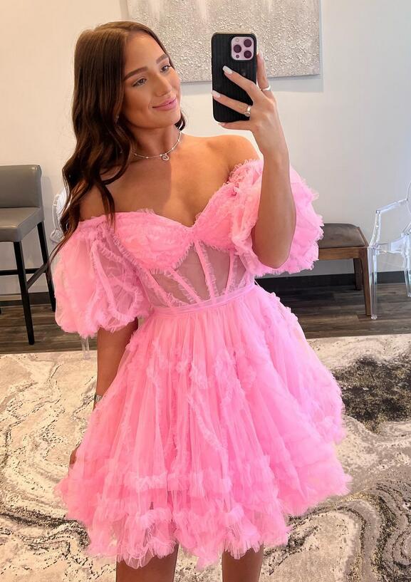 2023 Homecoming Dress, Short Prom Dress, DTH101