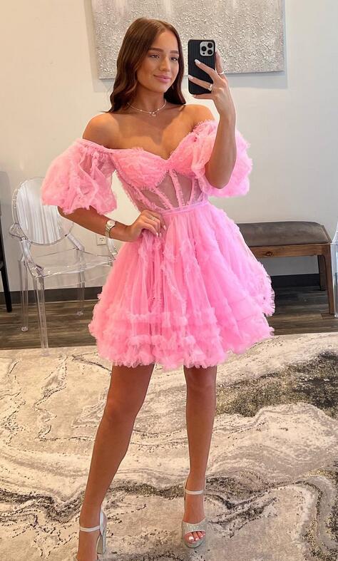 2023 Homecoming Dress, Short Prom Dress, DTH101