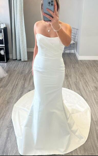 Mermaid Wedding Dresses,Custom Made Bridal Dress DTB119