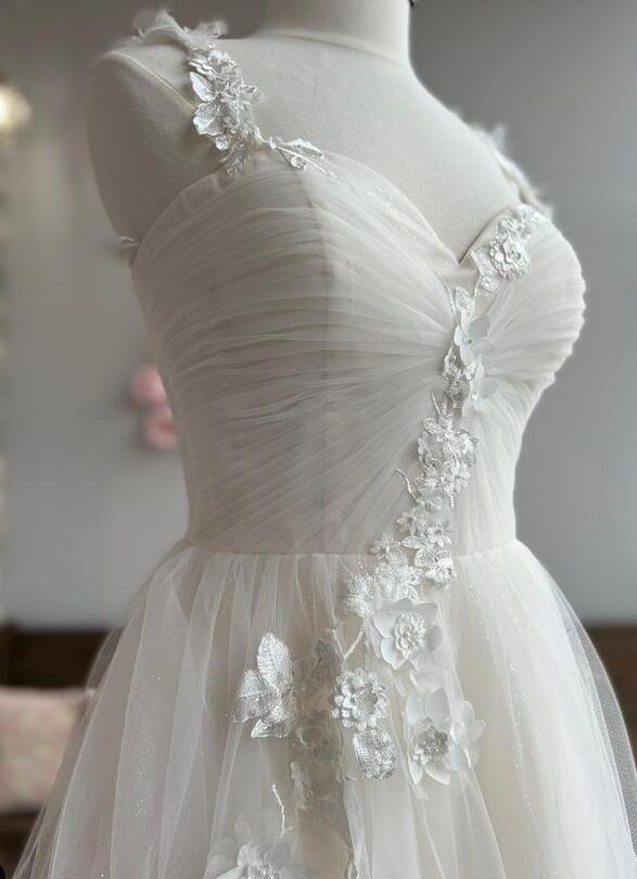 A-line Wedding Dress, Bridal Gown ,Dresses For Brides DTB129