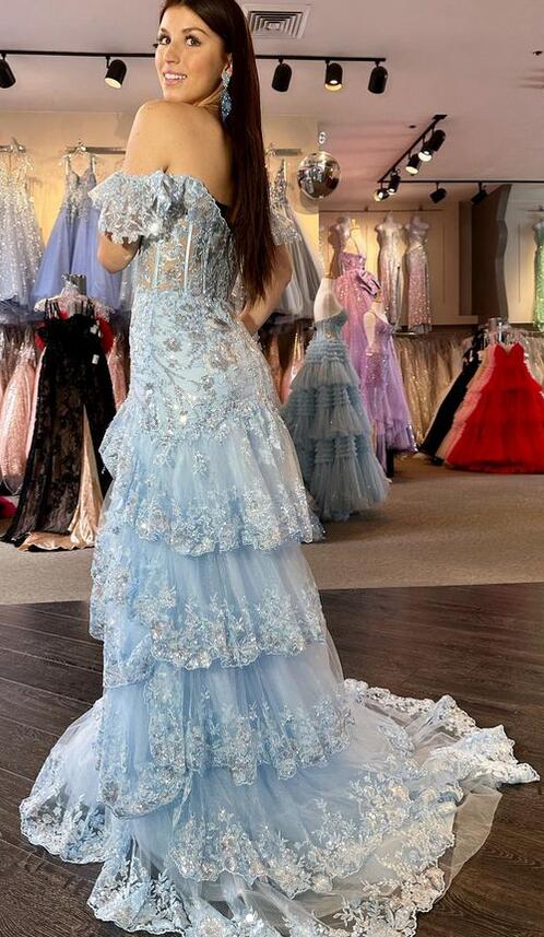 Sparkly Prom Dress, Wedding Dress, Graduation School Party Gown