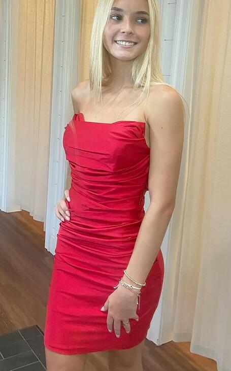 Strapless Sexy Homecoming Dress, Cocktail Dresses