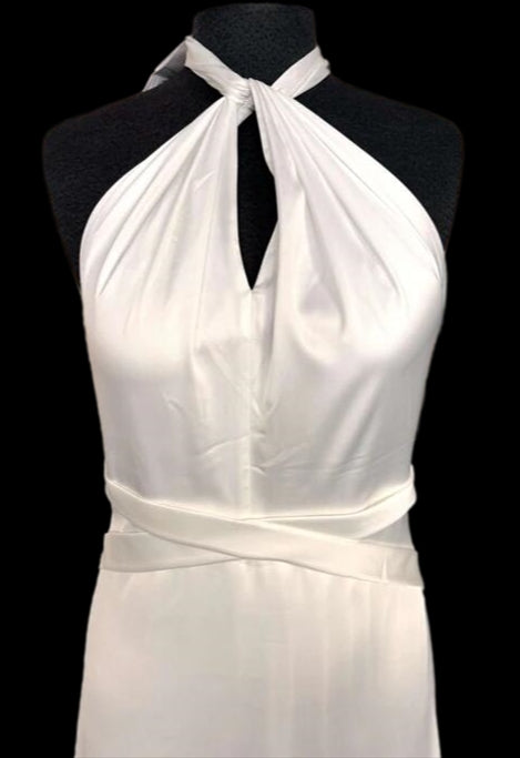 Halter Neck A-line Wedding Dress