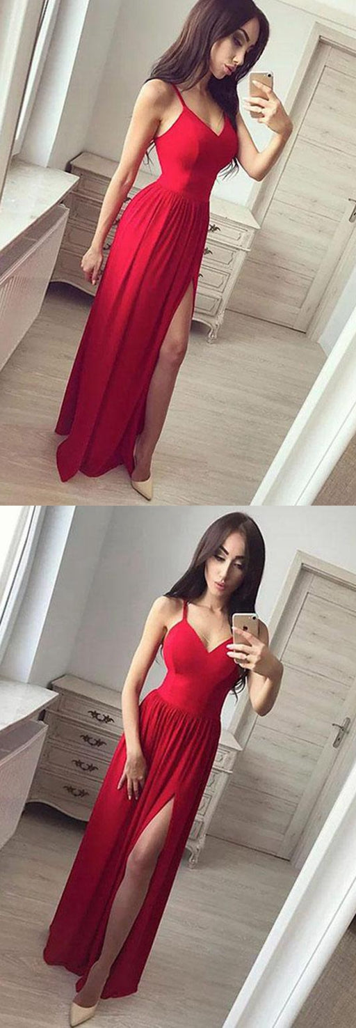 Sexy Prom Dress, Prom Dresses, Evening Gown, Graduation School Party Dress, Winter Formal Dress