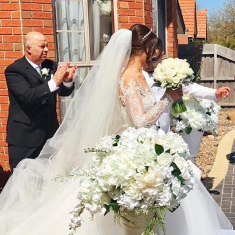 New Style Wedding Dress Long Sleeves, Bridal Gown ,Dresses For Brides