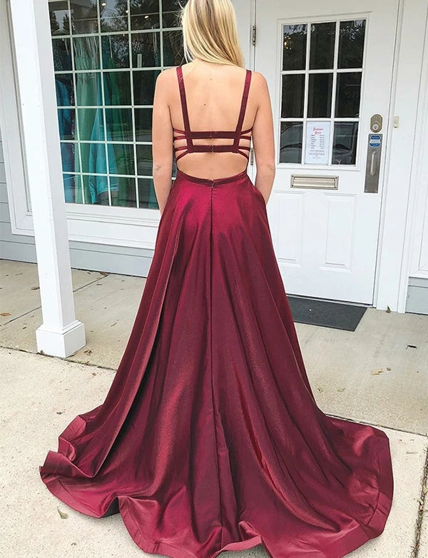 Sexy Long Prom Dress, Formal Dress, Evening Dress, Dance Dresses, Graduation School Party Gown