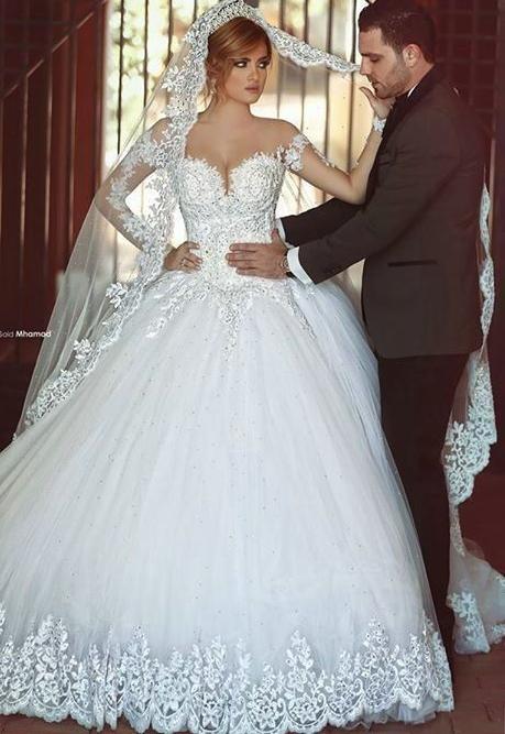 Princess Style Wedding Dress, Bridal Gown ,Dresses For Brides