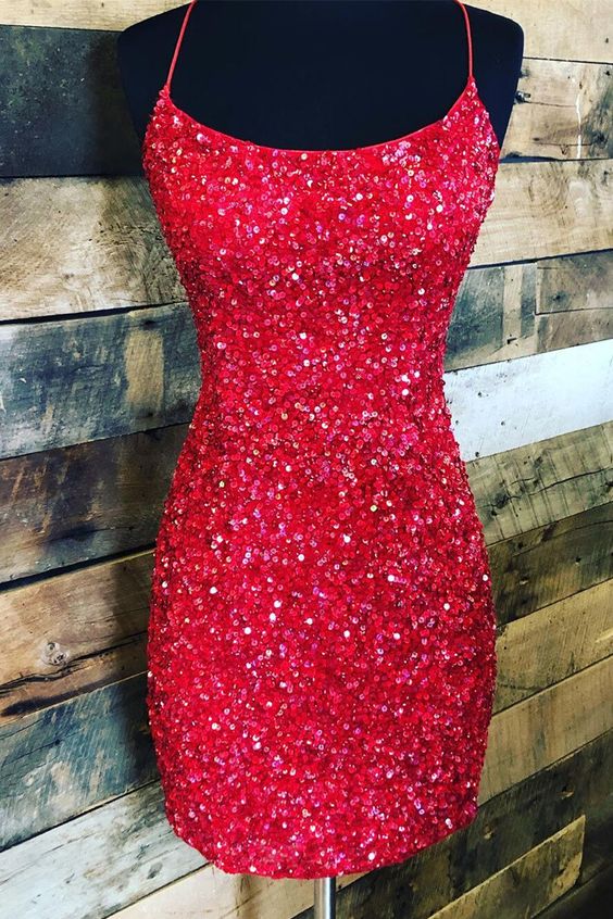 Sparkling Hoco Dress, Homecoming Dresses, Short Prom Dress, Formal Outfit, Back to School Party Gown