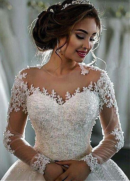 New Style Wedding Dress Long Sleeves, Dresses For Wedding, Bridal Gown ,Bride Dress, Dresses For Brides