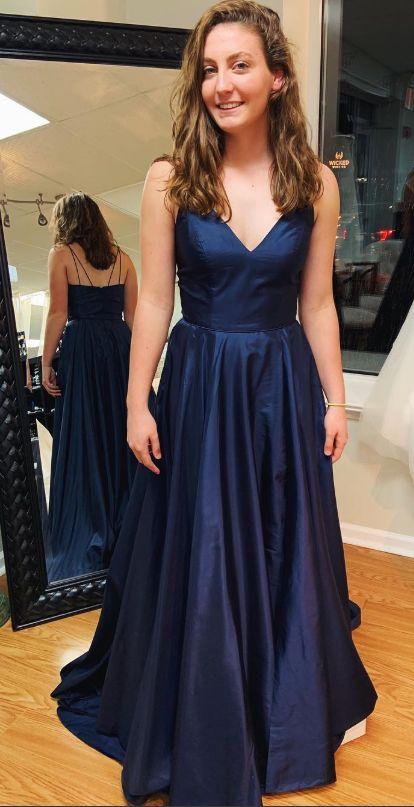 Simple Prom Dress Long, Evening Dress, Dance Dresses, Graduation School Party Gown