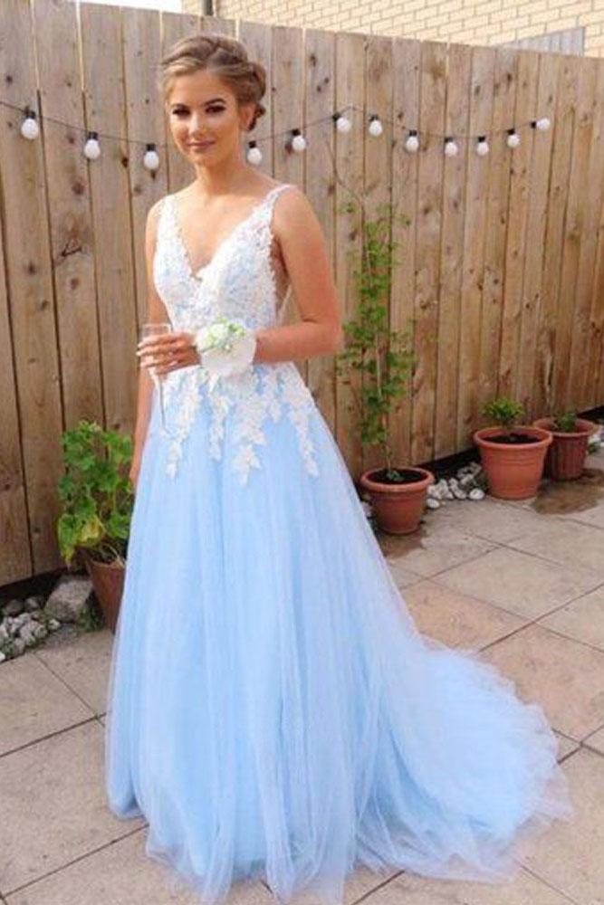 Backless Prom Dress, Evening Dress, Dance Dresses, Graduation School Party Gown