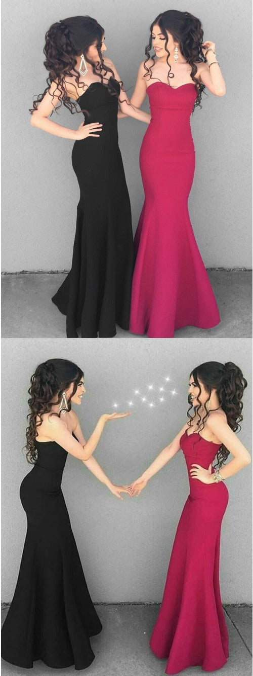 Simple Prom Dress, Prom Dresses, Evening Gown, Graduation School Party Dress, Winter Formal Dress