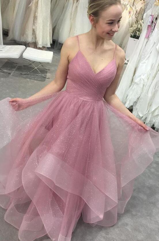 Sparkly Long Prom Dress,Formal Dresses,Dance Dress