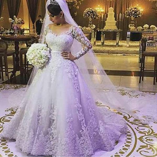 Princess Style Wedding Dress, Bridal Gown ,Dresses For Brides