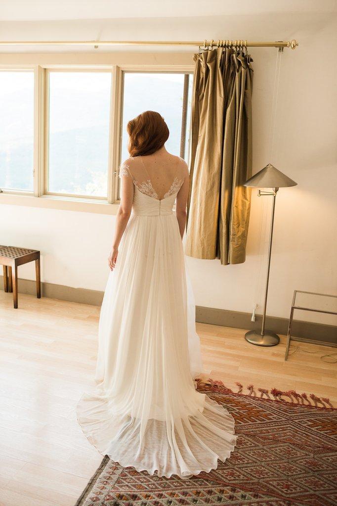 Simple Beach Wedding Dress in Chiffon, Dresses For Wedding, Bridal Gown ,Bride Dress, Dresses For Brides