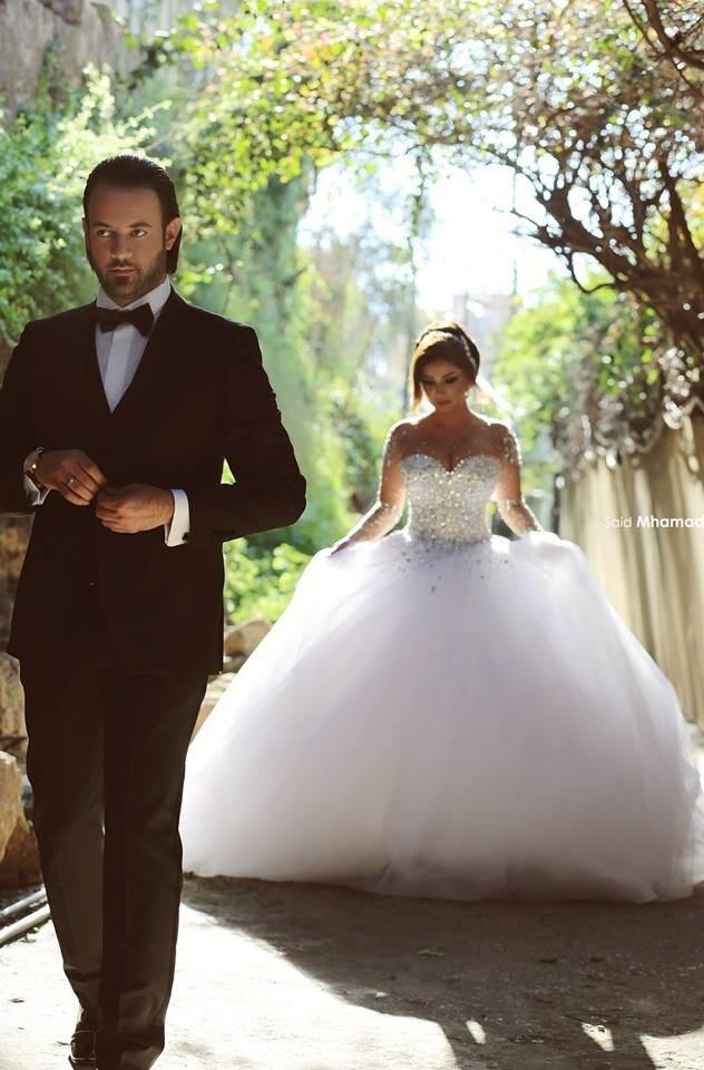 Wholesale Princess Wedding Dress Long Sleeves, Bridal Gown ,Dresses For Brides