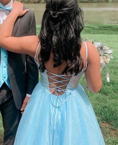 Sparkly Long Prom Dress,Prom Dresses,Pageant Dress