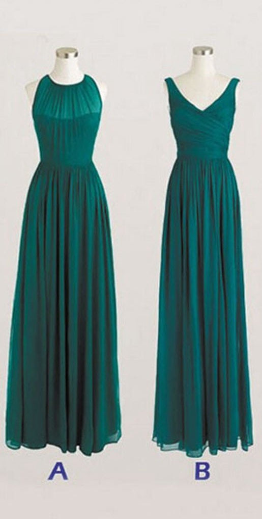 Simple Chiffon Bridesmaid Dresses, Cheap Bridesmaid Dress
