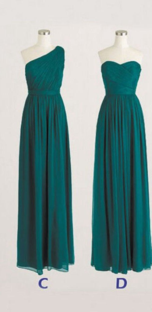 Simple Chiffon Bridesmaid Dresses, Cheap Bridesmaid Dress