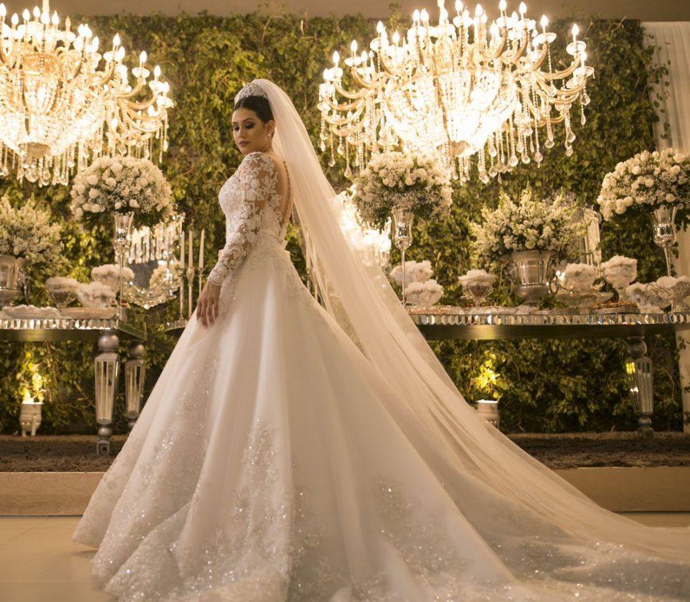 Wedding Dress Long Sleeves, Bridal Gown ,Dresses For Brides