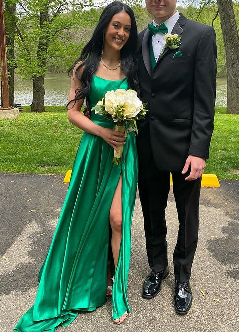 Simple Long Prom Dress,Prom Dresses,Pageant Dress