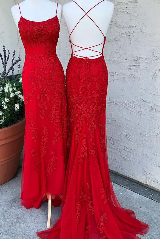 Lace Prom Dress Long, Prom Dresses, Pageant Dress, Evening Dress, Ball Dance Dresses, Graduation School Party Gown