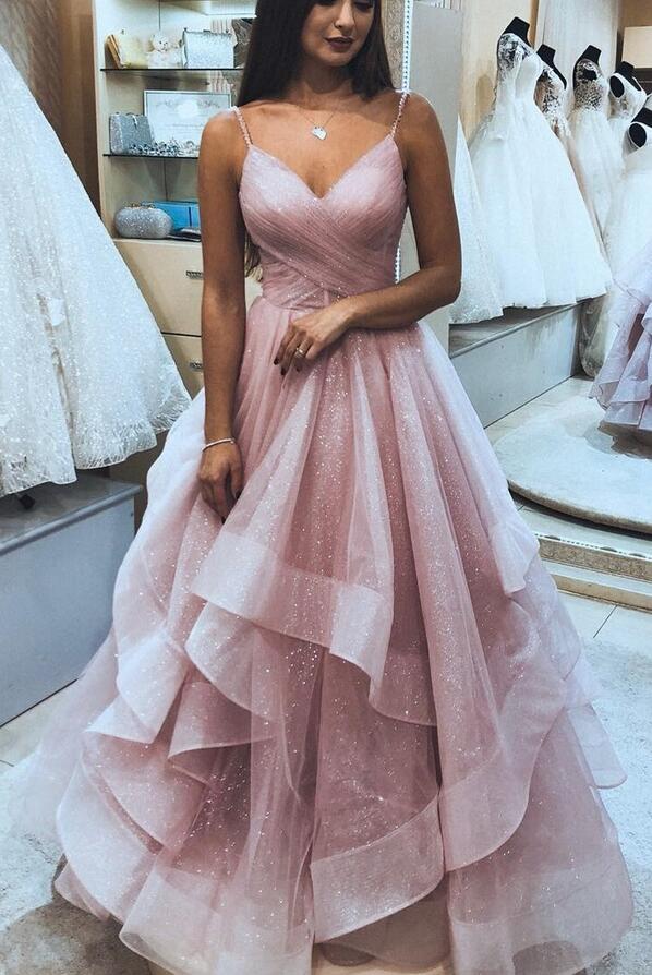 Sparkling Prom Dress 2022, Evening Dress, Dance Dresses, Graduation School Party Gown