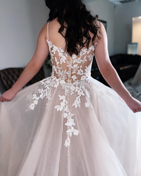 Tulle Beach Wedding Dress ,Dresses For Wedding,Dresses For Brides