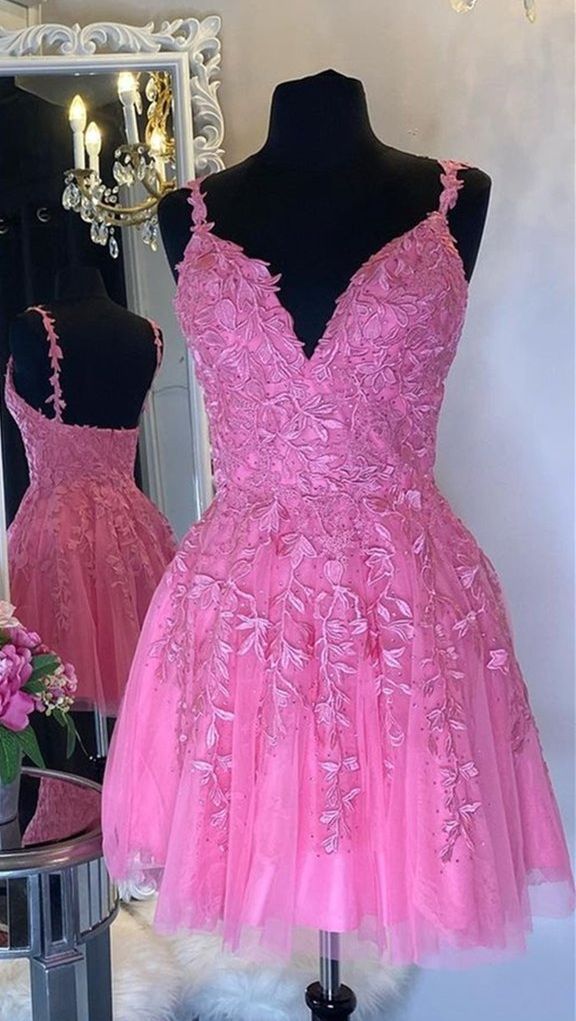 Pink Homecoming Dresses 2022, HOCO Dress, Short Prom Dress ,Back To School Party Dress, Evening Dress, Formal Dress Pink Homecoming Dresses 2022, HOCO Dress, Short Prom Dress ,Back To School Party Dress, Evening Dress, Formal Dress