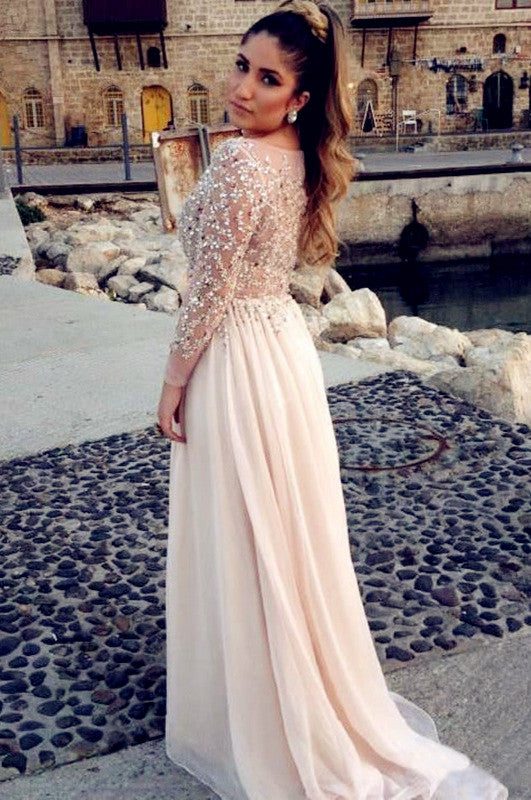 Prom Dress For Teens Long Sleeves, Prom Dresses, Graduation School Party Gown