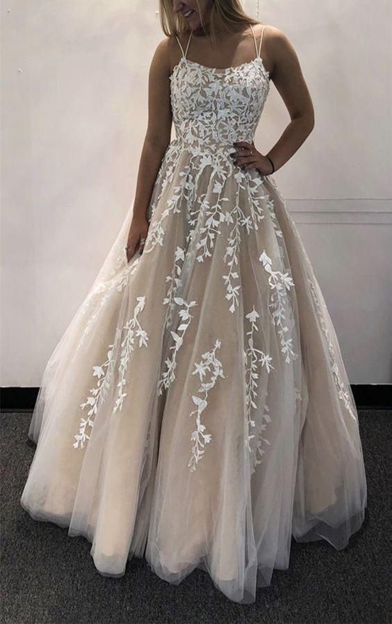 Lace Prom Dress Long, Evening Dress, Formal Dress, Dance Dresses, Graduation School Party Gown