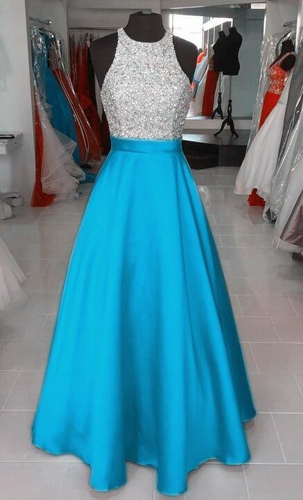 Prom Dresses Halter Neckline, Homecoming Dress, Formal Dress, Evening DressesTailor Prom Dresses Halter Neckline, Homecoming Dress, Formal Dress, Evening DressesTailor
