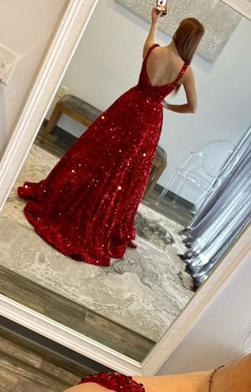 Sparkly Long Prom Dresses