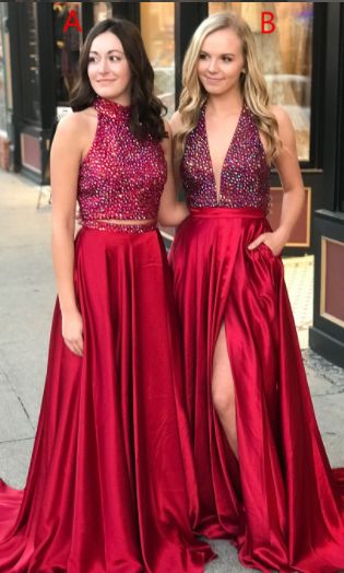 Prom Dress 2019, Graduation School Party Gown, Winter Formal Dress