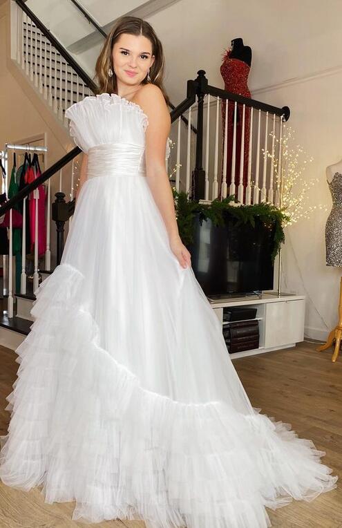 2023 Prom Dresses Long, Sexy Graduation School Party Gown DT1338