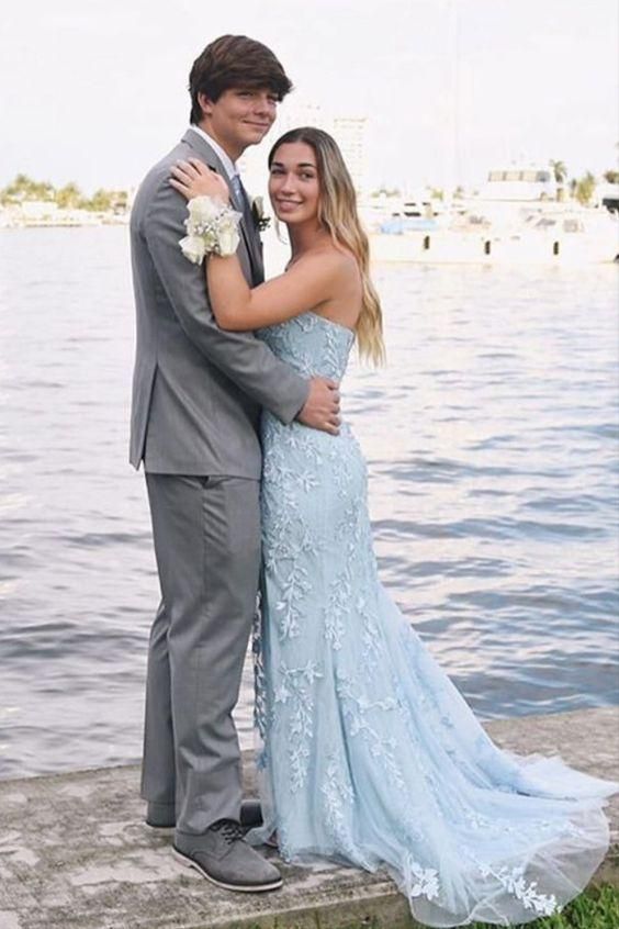 Lace Mermaid Prom Dress 2022, Evening Dress, Formal Dress, Dance Dresses, Graduation School Party Gown