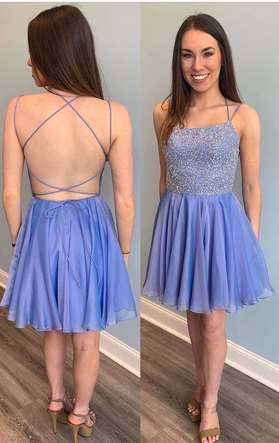 Beading Homecoming Dress, Short Prom Dress ,Dresses For Graduation Party, Evening Dress, Formal Dress