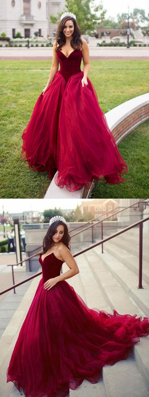 Princess Prom Dress, Prom Dresses, Evening Gown, Graduation School Party Dress, Winter Formal Dress