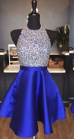 Royal Blue Homecoming Dress, Short Prom Dress ,Dresses For Graduation Party, Evening Dress, Formal Dress