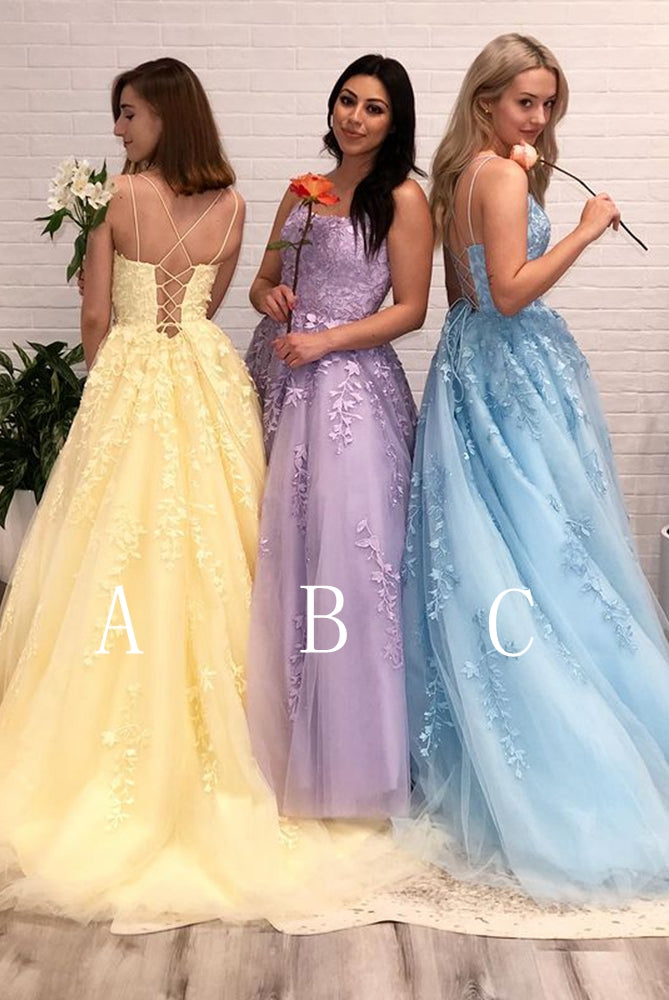 Yellow Prom Dress Long,Prom Dresses,Pageant Dress