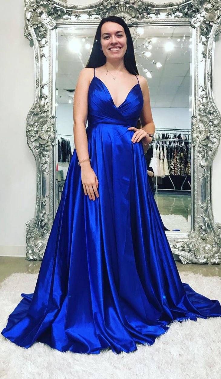 Royal Blue Prom Dresses 2022, Evening Dress, Formal Dress, Dance Dresses, Graduation School Party Gown