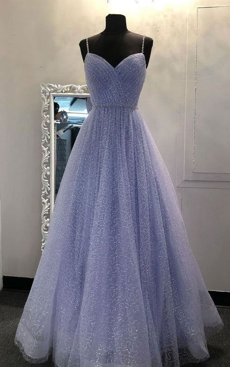 Sparkly Long Prom Dresses,Evening Dresses,Charming Dance Dress