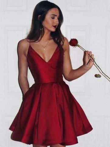 Simple Homecoming Dress , Evening Dress, Formal Dress