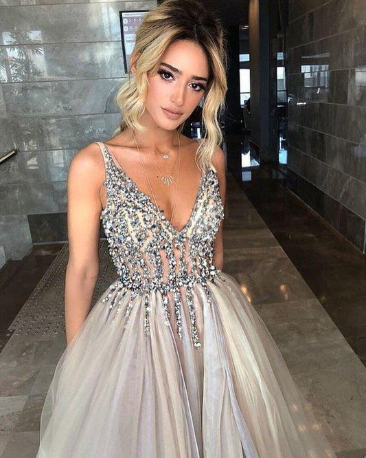 Sexy Prom Dress,Evening Gown, Graduation School Party Dress, Winter Formal Dress