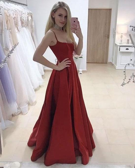 Sexy Prom Dress High Slit, Formal Dress, Evening Dress, Dance Dresses