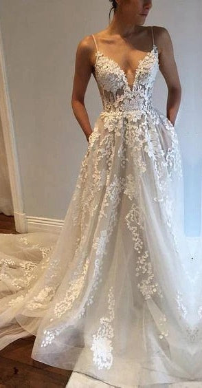 Sexy Lace Wedding Dress, Bridal Gown ,Dresses For Brides